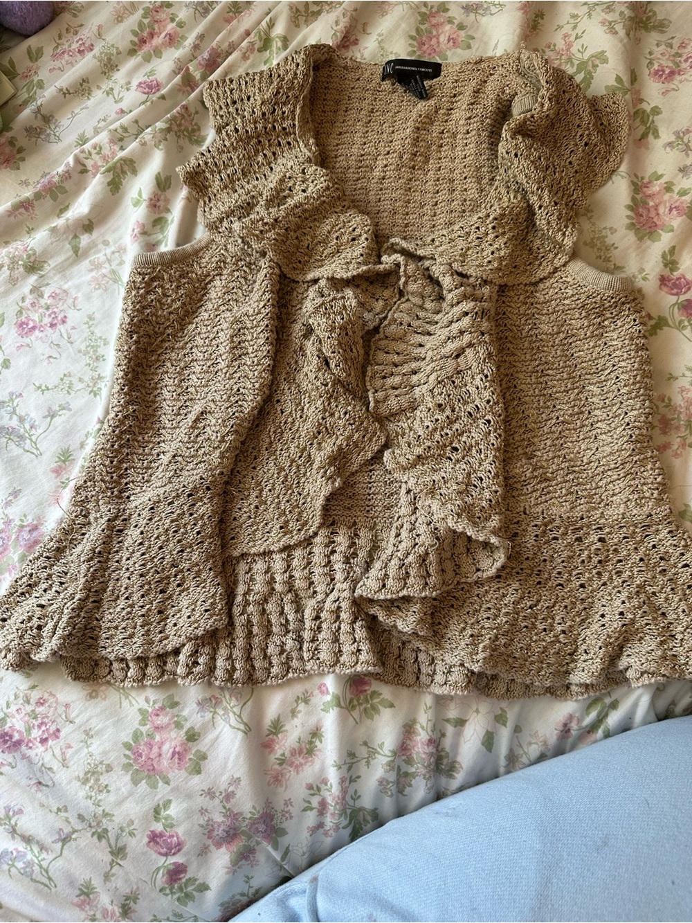 crochet vest